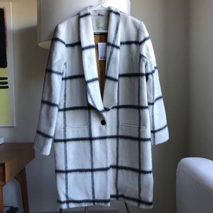 Plaid coat by elevenses